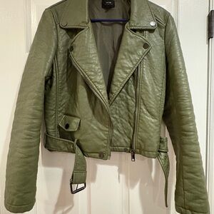 Joe's Jeans Olive Bomber Jacket